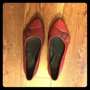 B.O.C leather flats